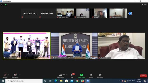 Dr. Harsh Vardhan launches Tribal Health Collaborative ‘Anamaya’ Dr. Harsh Vardhan launches Tribal Health Collaborative ‘Anamaya’