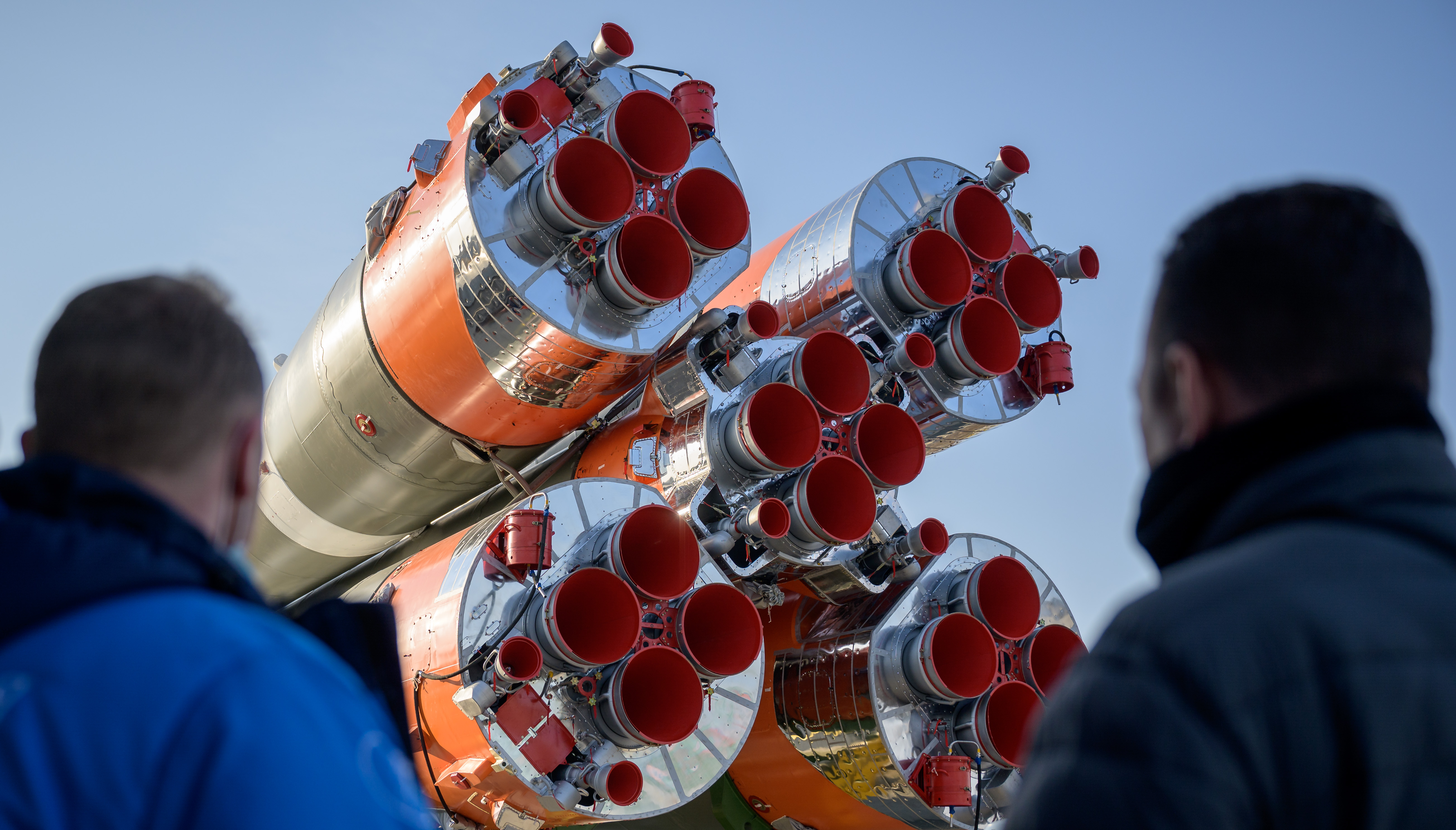 Expedition 65 Soyuz Rollout