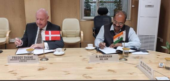 India-Denmark join hands through Atal Innovation Mission for global collaboration towards world class innovative solutions addressing water challengesn& SDGs India-Denmark join hands through Atal Innovation Mission for global collaboration towards world class innovative solutions addressing water challengesn& SDGs