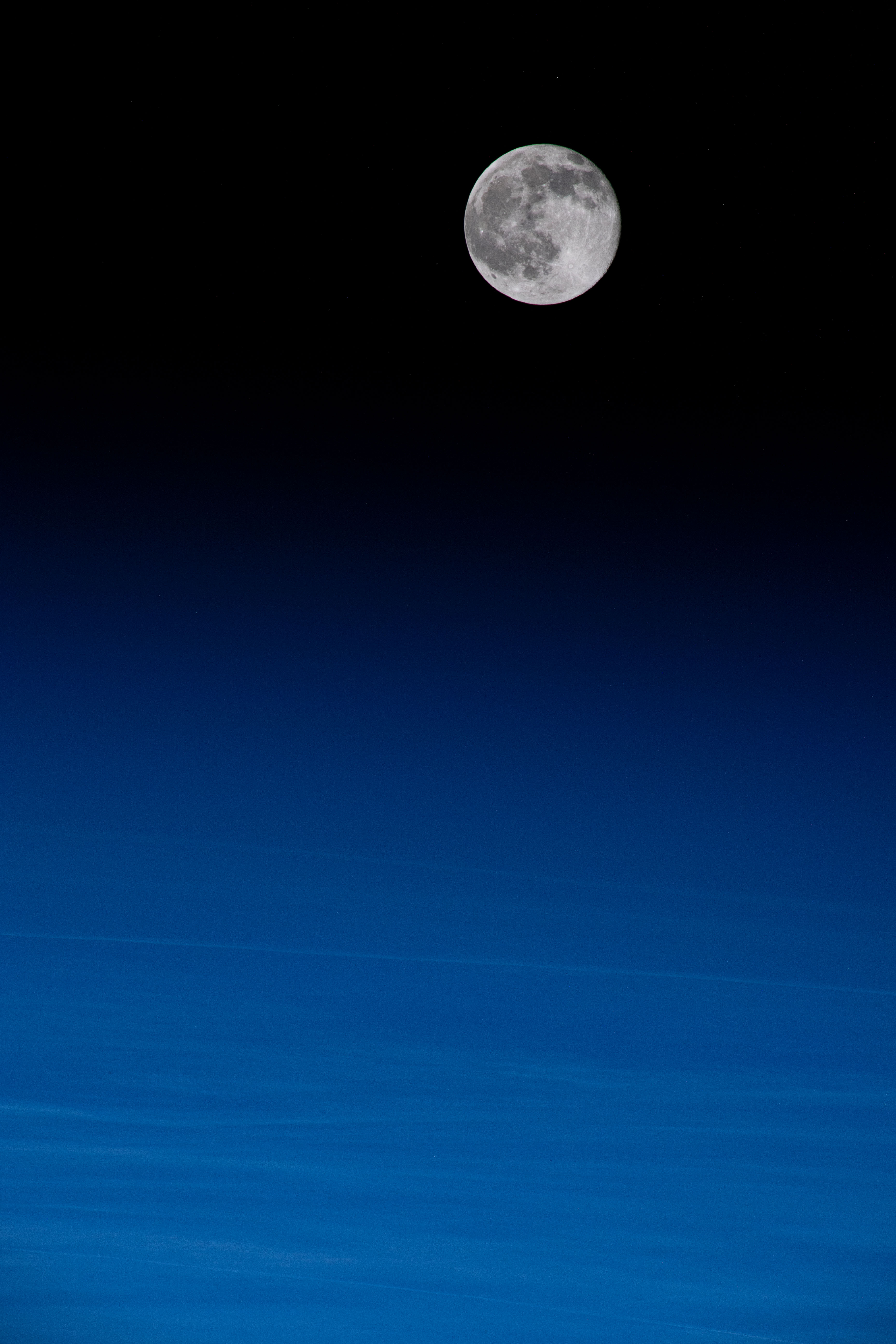 Seeing Our Moon from the Space Station Seeing Our Moon from the Space Station