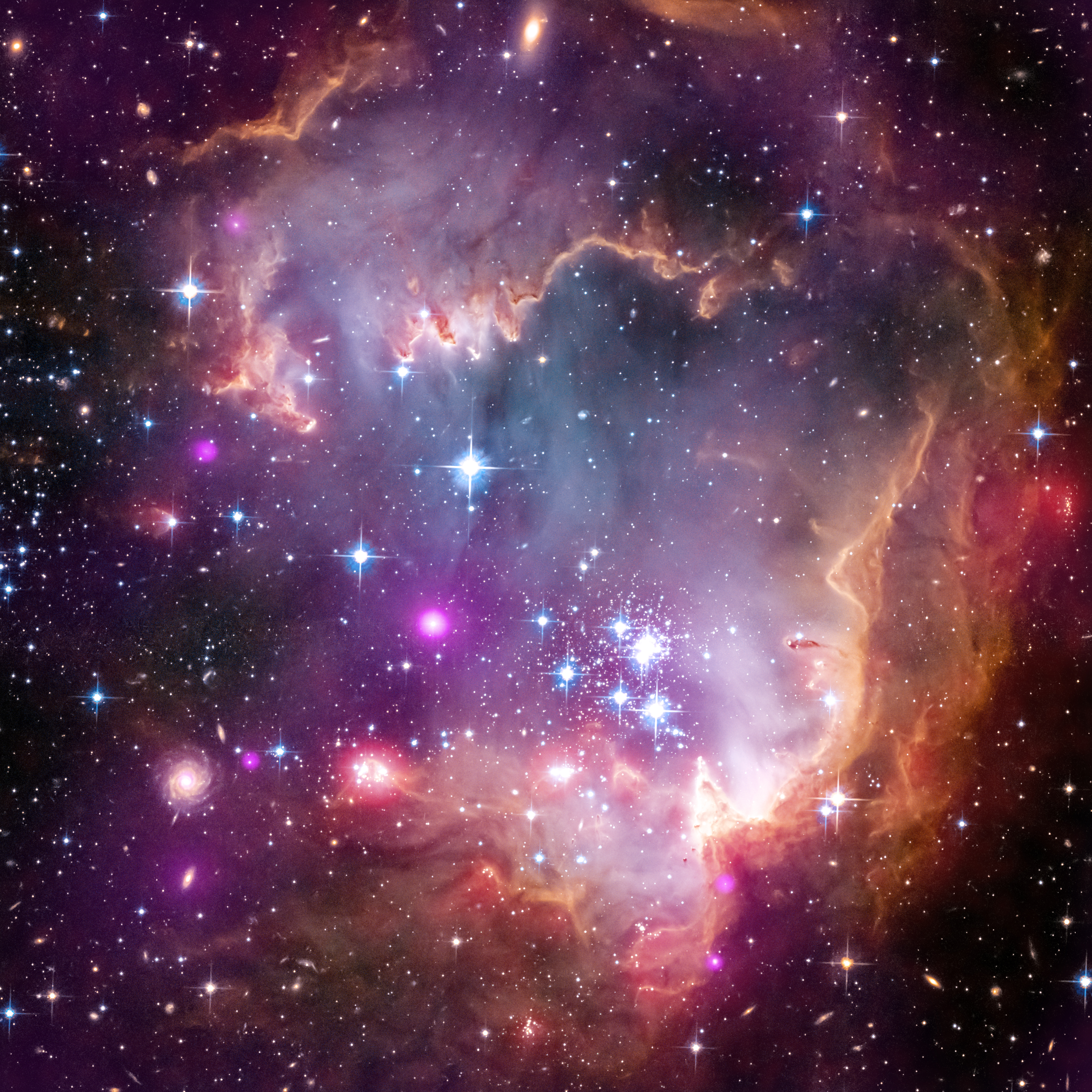 Taken Under the ‘Wing’ of the Small Magellanic Cloud Taken Under the ‘Wing’ of the Small Magellanic Cloud