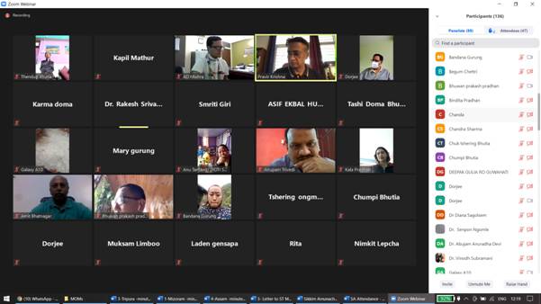Sikkim and Arunachal Pradesh all geared up to launch 1250 and 1330 VDVKs subsumed under 80 and 85 VDVK Clusters respectively Sikkim and Arunachal Pradesh all geared up to launch 1250 and 1330 VDVKs subsumed under 80 and 85 VDVK Clusters respectively