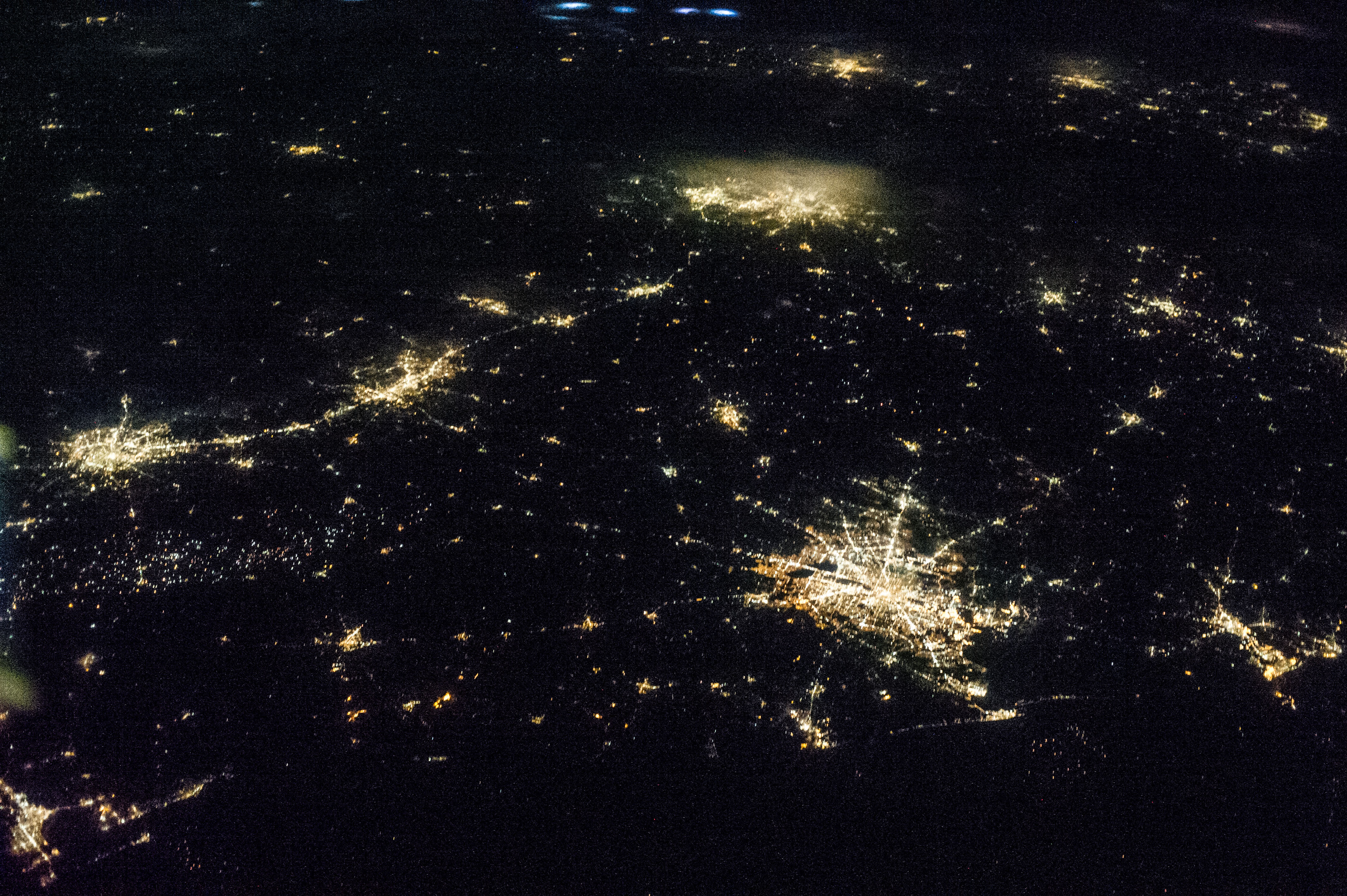 Galveston from Space Galveston from Space