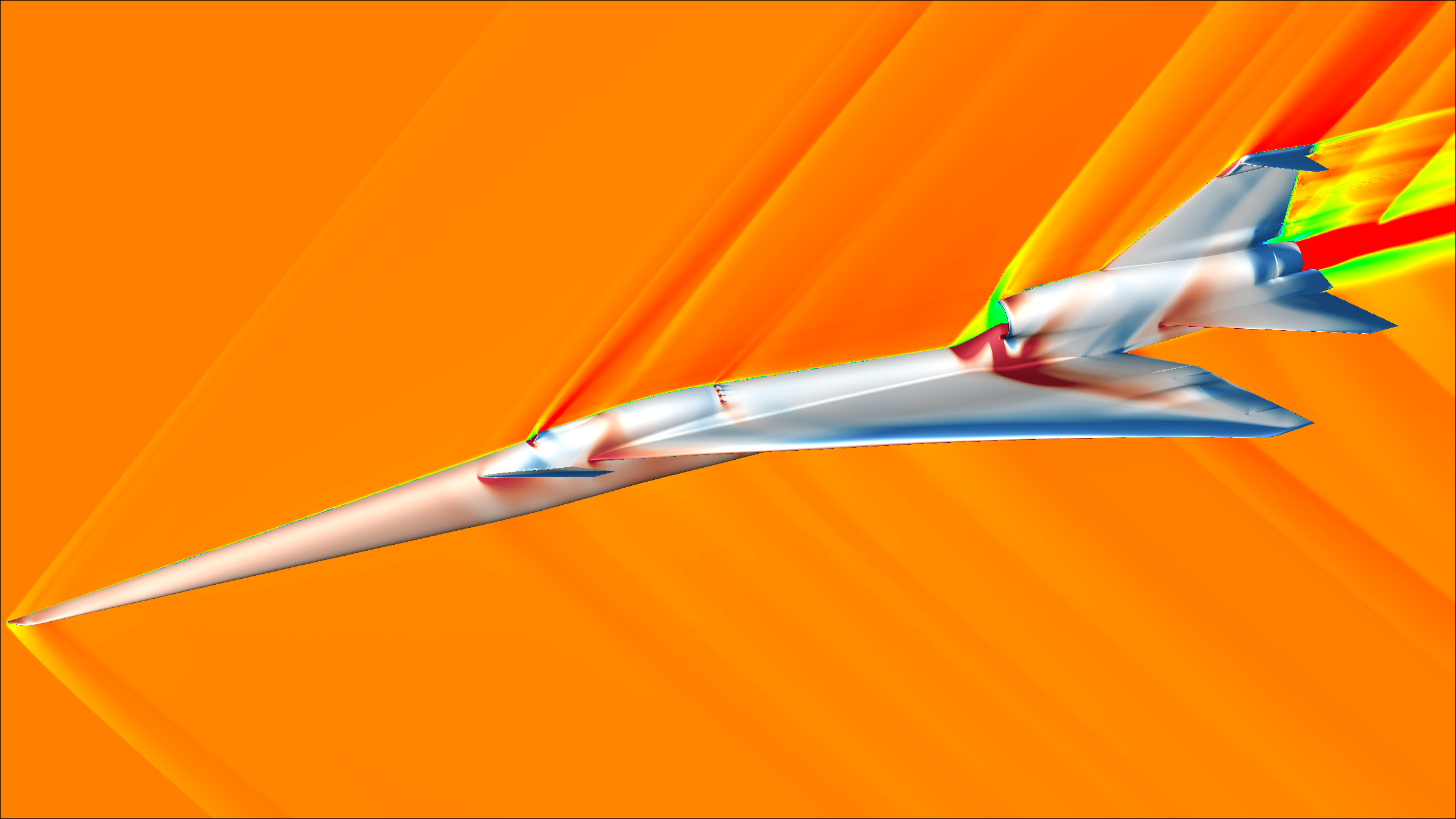 Visualizing Quieter Supersonic Flight